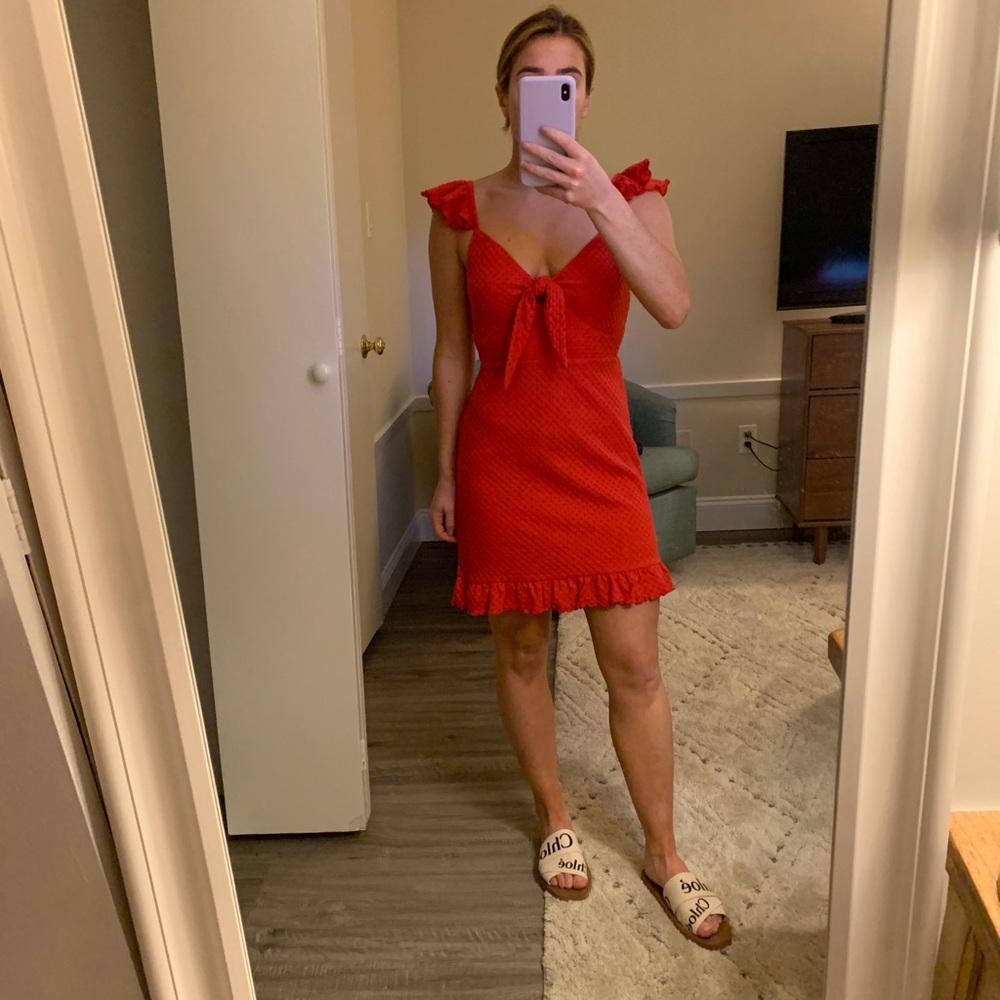 NEW MINKPINK LAUREL MINI DRESS SIZE XS